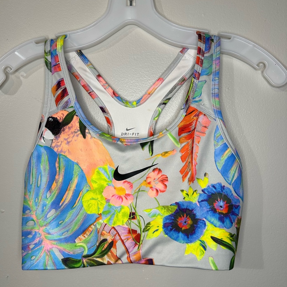 nike floral sports bra!